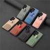 Non-Slip Grip Back Case For Samsung Galaxy A04S A04 A04E A05 A05S A06 A07 A13 A14 A15 A22 Card Holder Hidden Stand Phone Cover