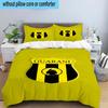 Guarani Football Crest 3PCS Bedding Set 2D Printing (Includes 1 Duvet Cover + 2 Pillowcases Coreless), Bedroom decor,Fan Gift