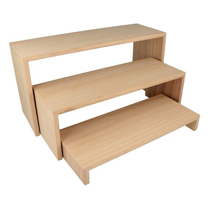 Nesting Shelves Cupcake Display 3 Pieces