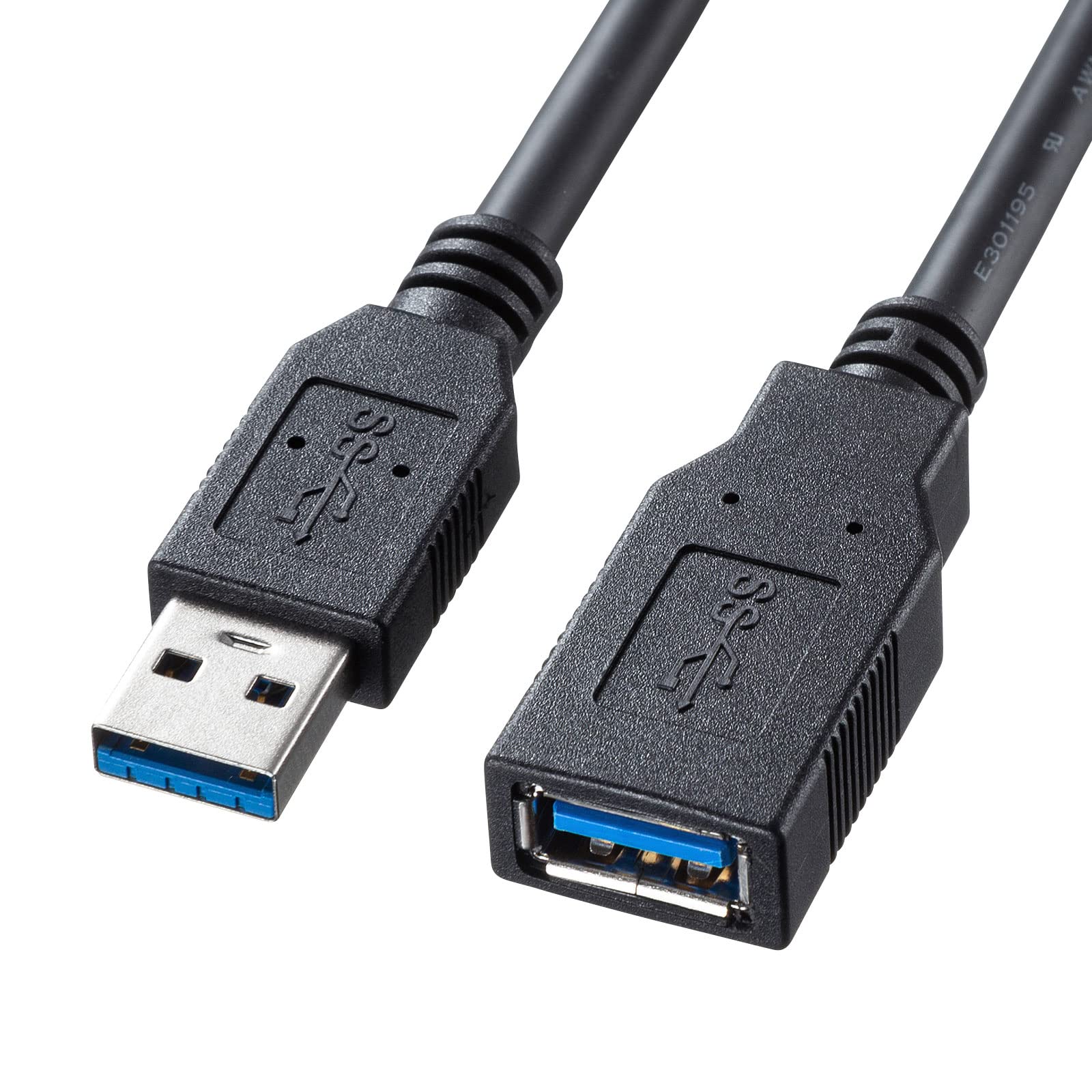 

Sanwa Supply USB 3.0 Extension Cable (Black, 1m) KU30-EN10K