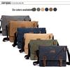 Canvas Crossbody Unisex Travel Tote & Messenger Bag