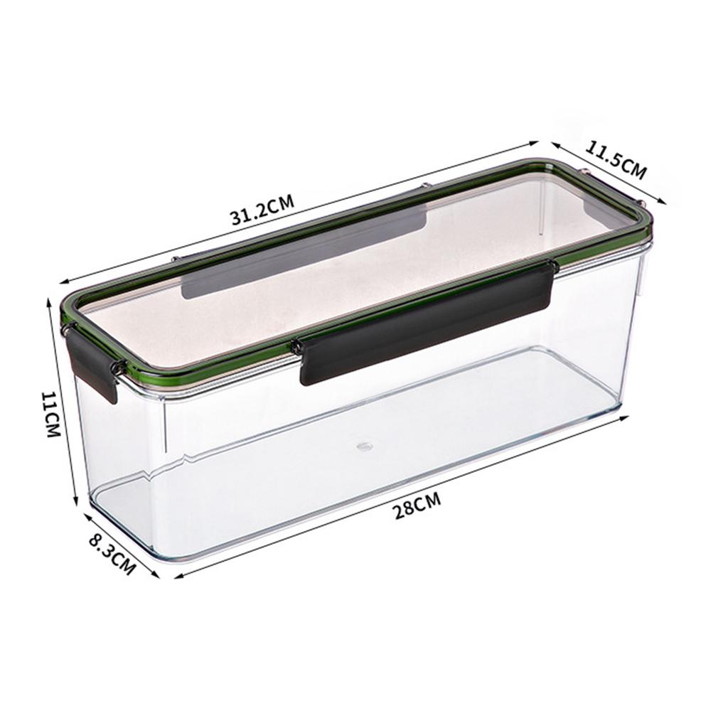 Pasta Container Seal Food Grade Nonstick Pasta Keeper Heat Resistant Airtight Vegetables Fruit Storage Box for Dorms Kitchen
