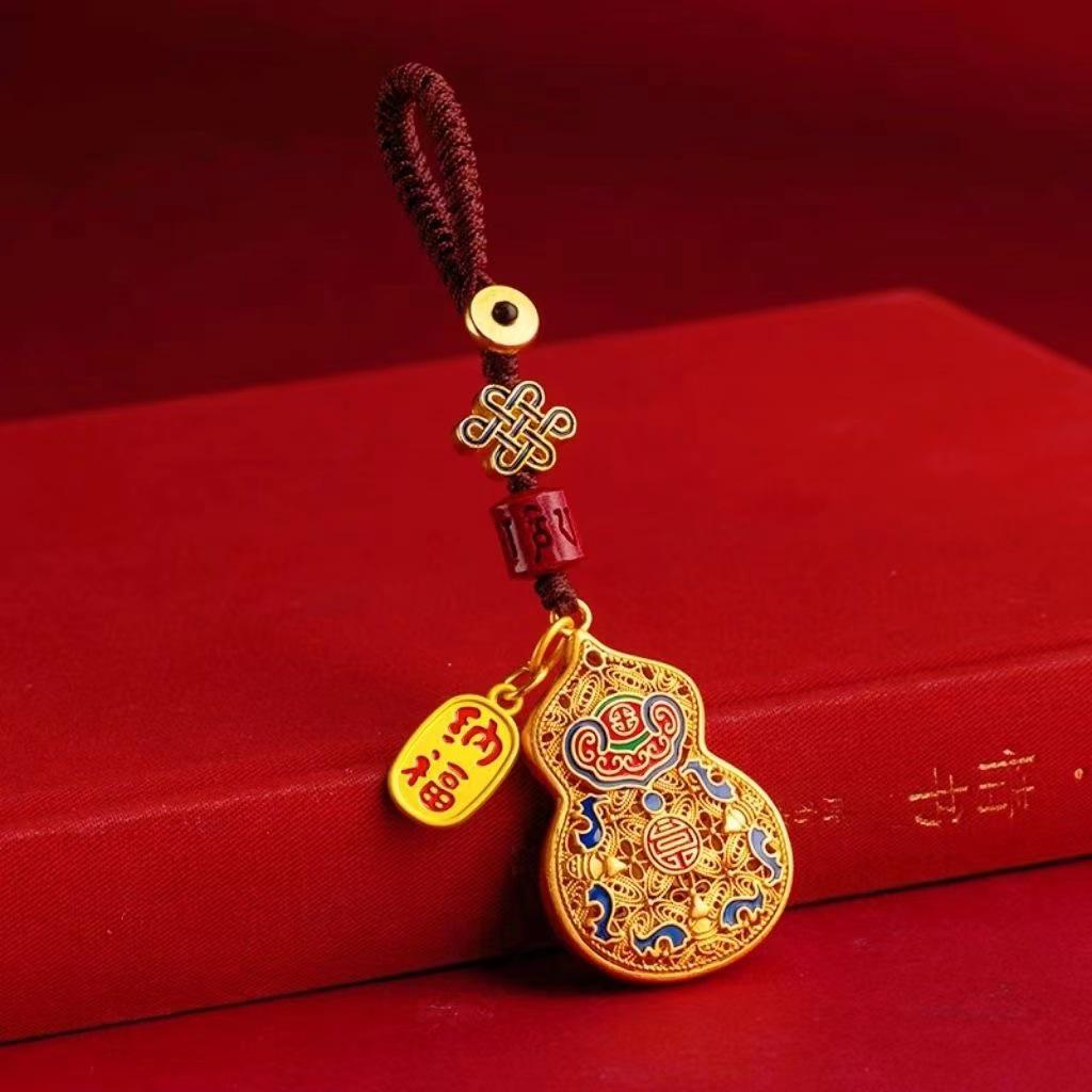 

Кулон-брелок в виде тыквы: Высококлассное украшение для машины и сумки для пар