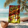Ultra-Soft Beach Towel with Cheetos Theme,Ideal for Pool - Camping, Diving - Perfect Travel Essential, Vibrant Beach Towel.