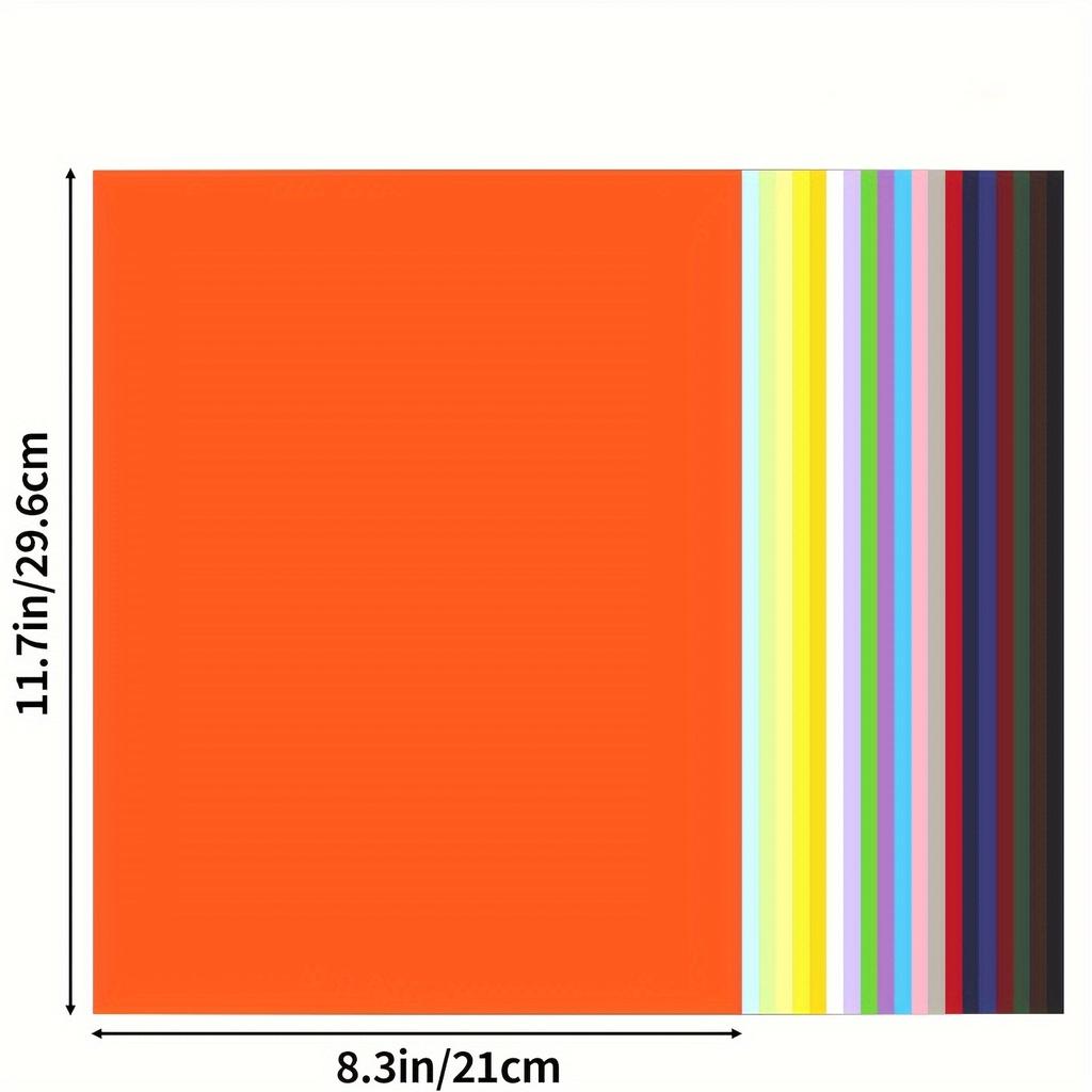 60 Blatt bunter Karton, 30 verschiedene Farben im A4-Format, 180 g/m² Karton-Farbpapier zum Kartenbasteln, Basteln, Scrapbooking.