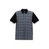 Ss24 Pattern Printed Casual Short Sleeve Polo Shirt Men Tops Gray CO816-RBC