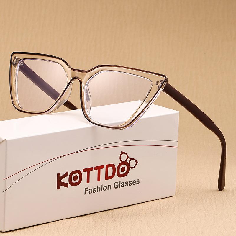 Fashion Women Clear Reading Glasses Retro Cat Eye Vintage Presbyopia Eyeglasses Plastic Men Hyperopia Eyewear +1.0 +1.5 +2.0 +2.5 +3.0 +3.5 +4.0