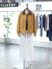 The Tilleberry Leather Collar Faux Suede Jacket NCMTR9M0JK06W