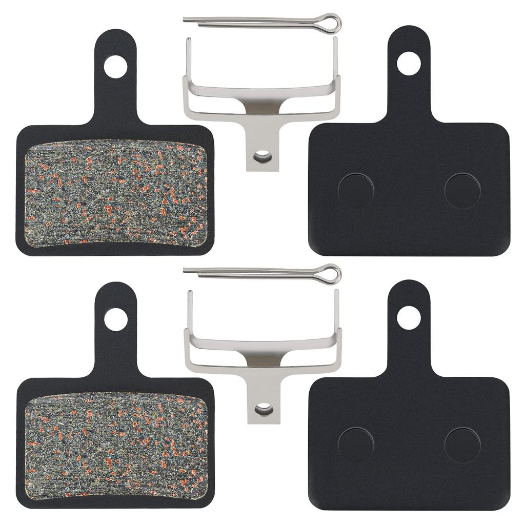 [2 Pairs/Set] Bicycle Disc Brake Pads Shimano M375 M395, M415,