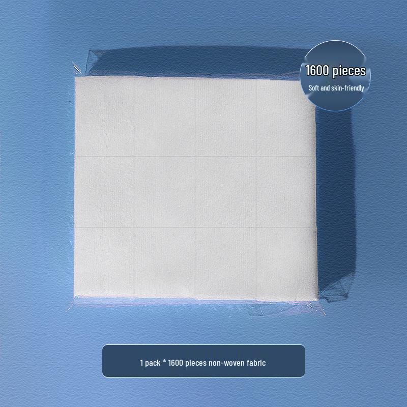 1200 výšivkových bavlněných tamponků pro semi-permanentní make-up: Jednorázové, Nail Art, Odstraňovač laku na nehty, Mokrý obklad & Odličovač