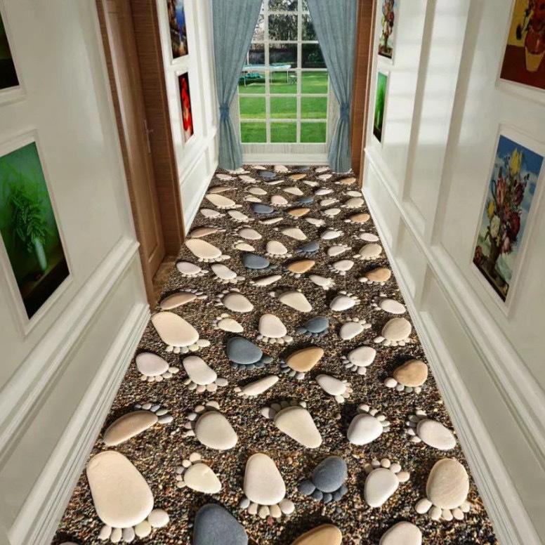 Eingangsfußmatte Badezimmer Anti-Rutsch-Matte Badezimmerfußmatte Fußmatte Schlafzimmerteppich