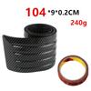 Universal Car Trunk Door Sill Plate Protector Rear Bumper Guard Rubber Mouldings Anti-collision Scratch Rubber Strip 104*9cm