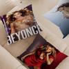 Retro B-Beyonce Singer Cushion Cover Decorative Pillow Sofa Home Decor Case Pillow Cases