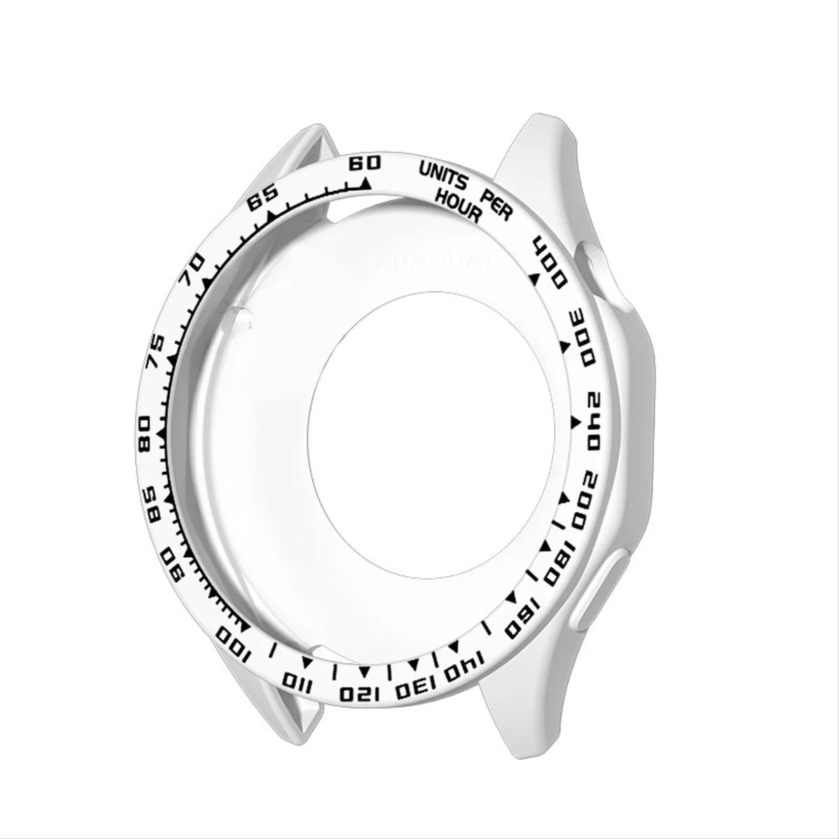 

Soft Silicone Case For Huawei Watch GT 4 46mm Hollow Watch Shell Flexible and Durable Watch Protection Accessories For GT4 46mm