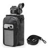 Strong Magnetic Fitness Water Bottle & Storage Crossbody Bag - Large Capacity for Gym Essentials