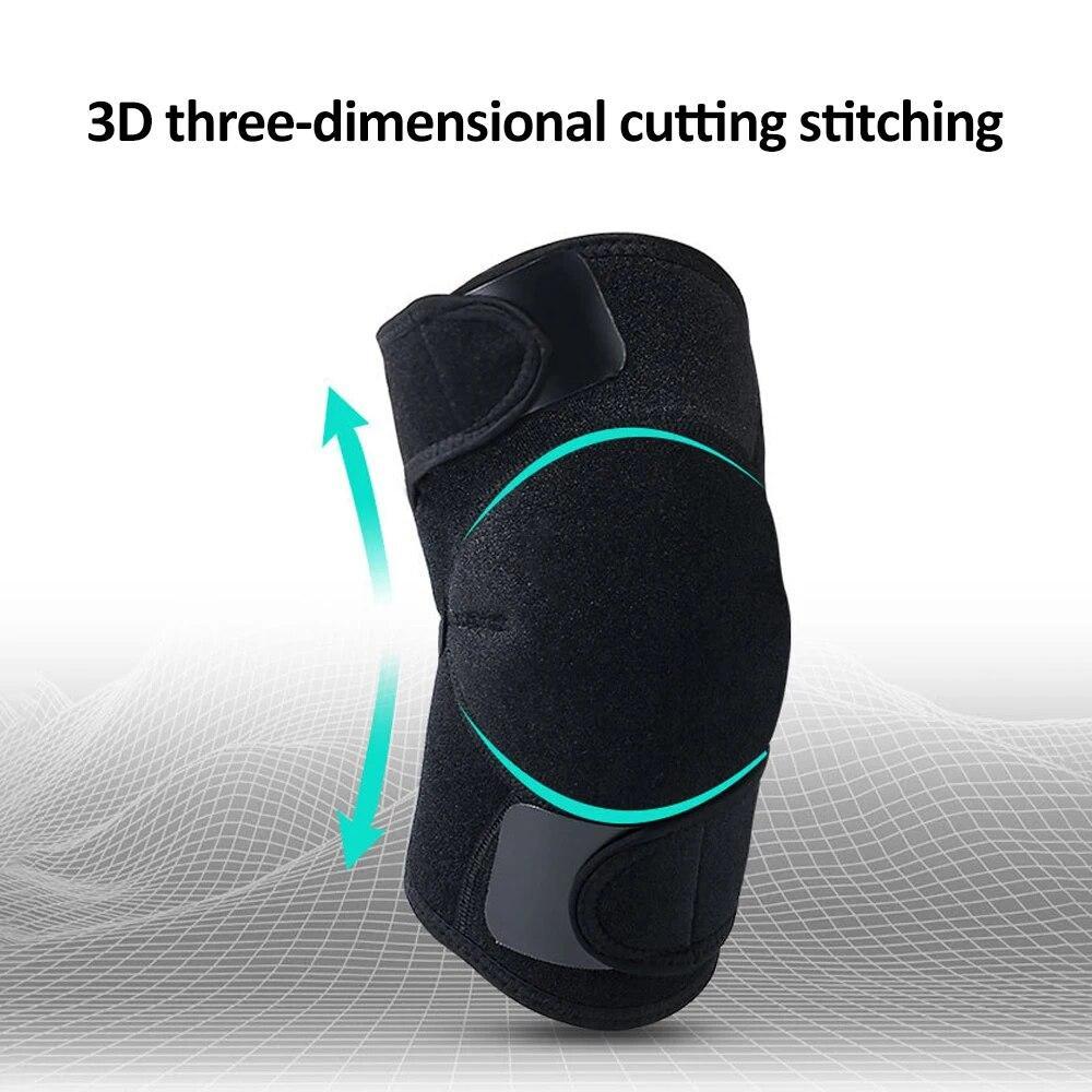 1 Pair Tourmaline Magnetic Knee Brace For Men & Women- Self-Heating Knee Support For Sports,Thermal Therapy Knee Pads For Warmth