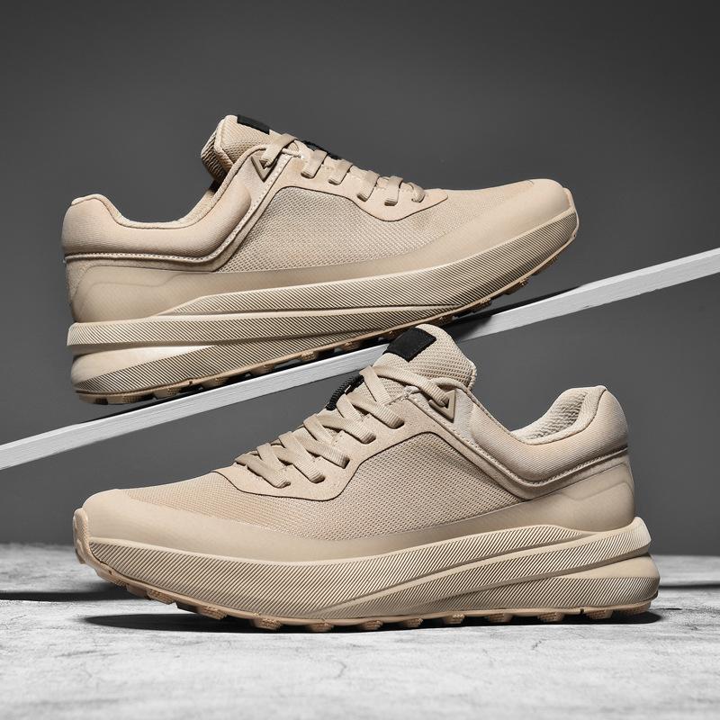 Dijiaping for Men's New Cushioning Outdoor Mountaineering Waterproof Shoes Fashion Casual Sports Shoes Daily Commuting Trendy Shoes