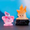 Mini Mini Candle Ornament Resin Candle Statue Halloween Candle Figurine  Ghost Festival