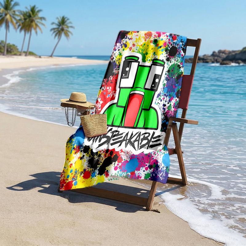 Unspeakable Fashion Beach Towel: Ideal for Summer Adventures Soft, absorbent and quick drying suitable for swimming and bathing