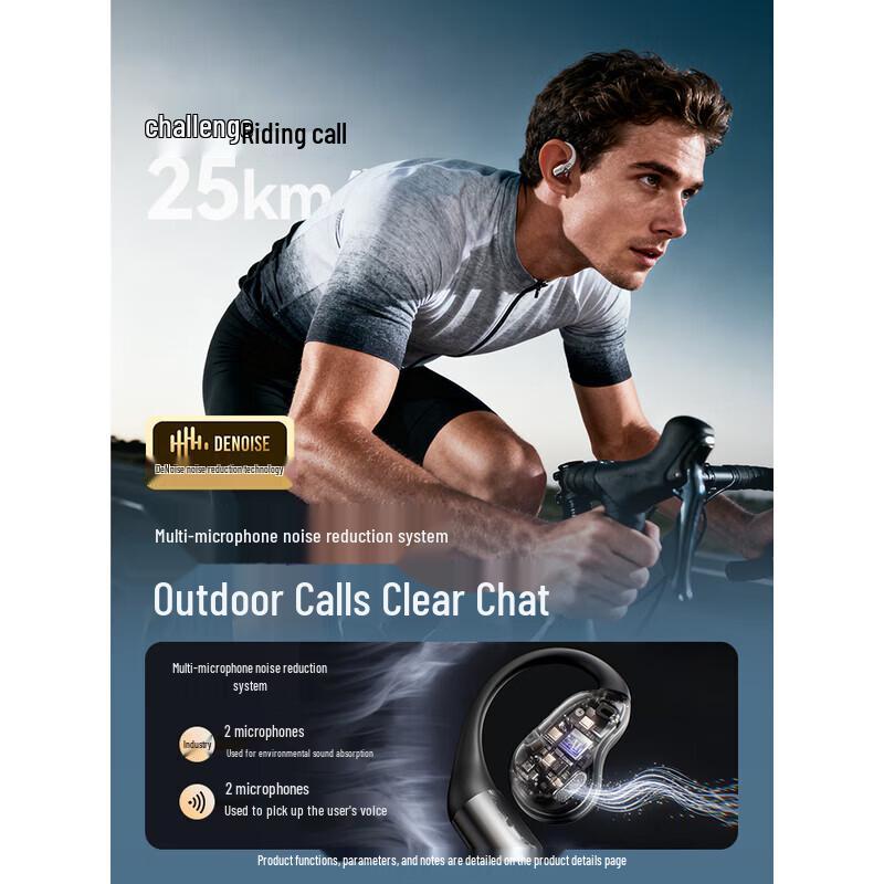 Sanag G9S AI Bluetooth Ear-hook Headset