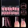 Transparent Toe Nail Molds Double-head Manicure Tools New Manicure Nail Mold For Builder Gel