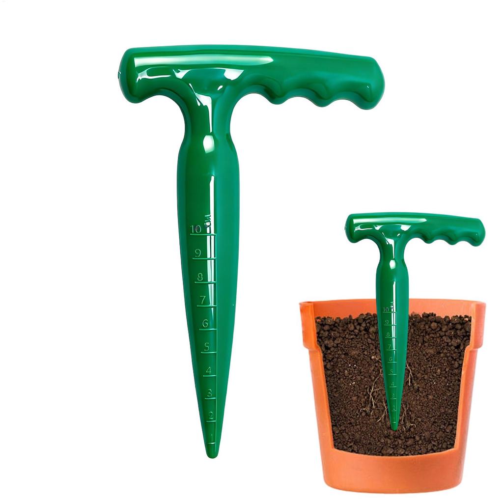 Long-handled Hole Digger For Seedling Cultivation Gardening Seeder Sowing Hand Tool Plant Hole Digger For Transplanting Planting