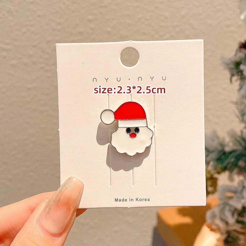 Fumaide Набор металлических рождественских брошей