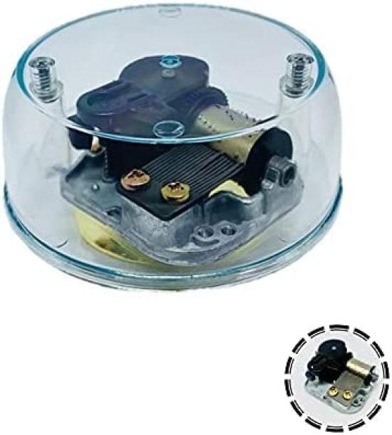 

Blue Music Box DIY Rotating Music Movement Kit, Gift, Box, Plastic, Hand-Winding (Anpanman March)