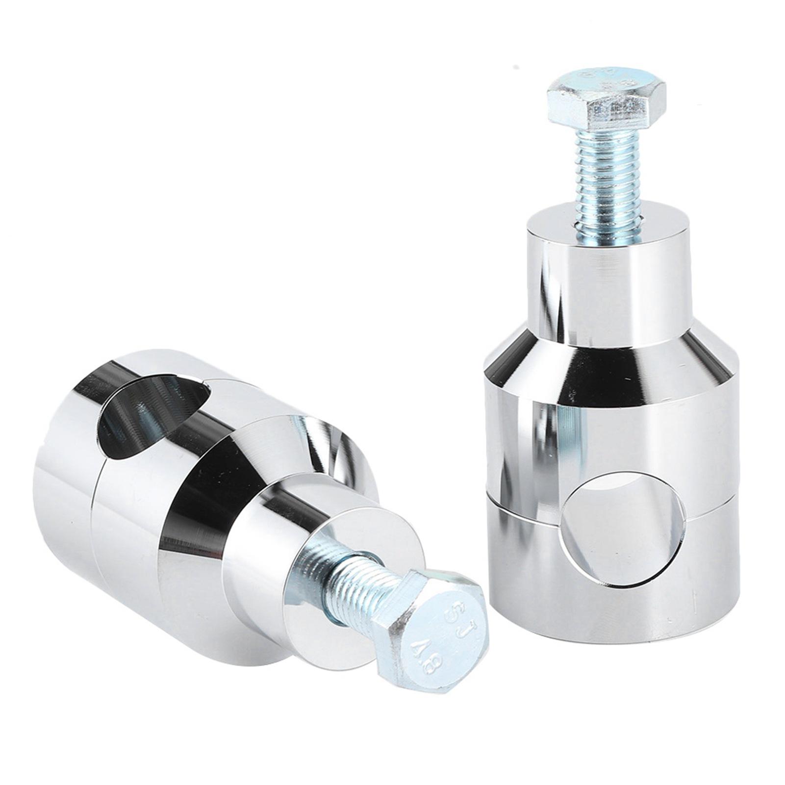 

25mm 1in Handlebar Risers Clamp with Bolt Universal Motorbike Parts Fit for Bobber Chopper