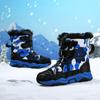 Winter Children's Plus Size  Anti Slip Wear-resistant and Plush Warm Outdoor High Top Cotton Shoes Snow Boots