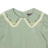 Hedgehog Kids Forest Corduroy Dress Mint