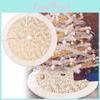 Elegant Gold Thread Christmas Tree Skirt With Exquisite Floral Design For Holidays