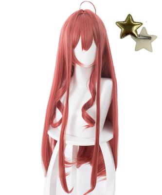 The Quintessential Quintuplets Anime Cosplay Nakano Gotoyome with Hair Accessory [Milky Time] Wig, Character, Family, (May Wig)