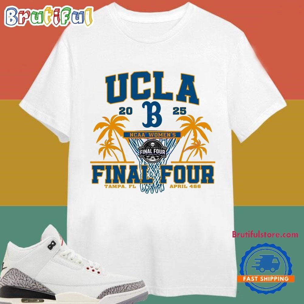 Ucla Bruins 2025 Ncaa Womens Final Four Tam%pa T Shirt Unisex T-Shirt M