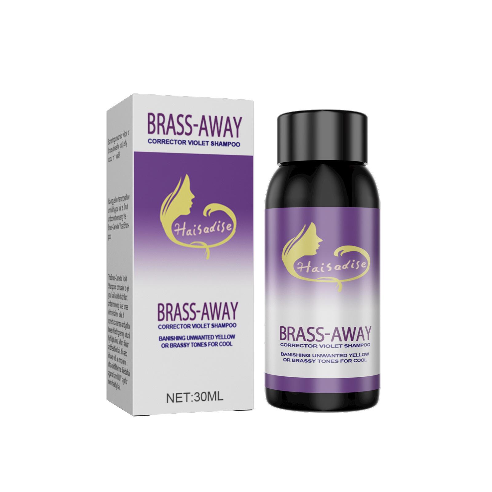 

30 мл шампунь для закрепления цвета серых волос, обесцвечивающий шампунь после обесцвечивания, фиксация цвета седых волос, сохранение цвета надолго и отсутствие запаха 30ml