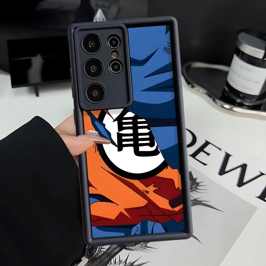 

Soft Shell Phone Case for Samsung Galaxy S21 S23 FE S25 Edge S24Ultra S24 Plus S22 S20FE S25 Ultra Goku Martial Arts Uniform Galaxy S25 Ultra
