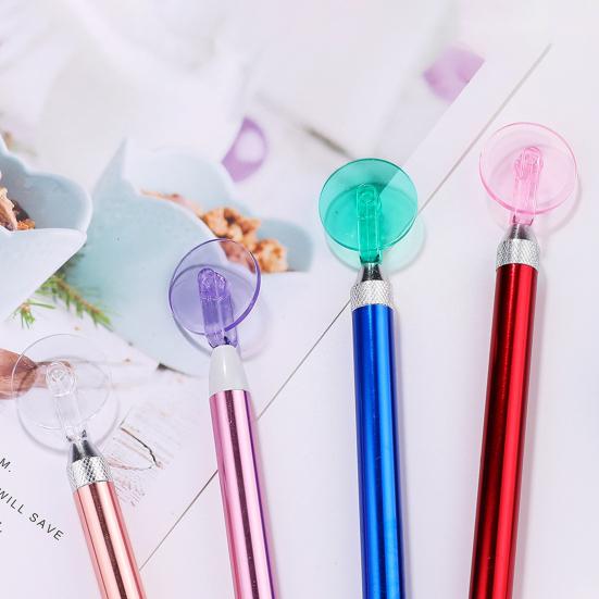 1 Set Drill Roller Convenient Detachable Handle DIY 5D Diamond Painting Colorful Point Drill Pen Wheel for Home