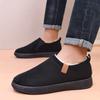 Men's Winter Snow Boots with Velvet Lining - Warm, Comfortable, Thickened Cotton Bread Shoes