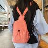 Solid Color Multifunctional Backpack Women's Lightweight Chest Bag