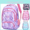 Backpack Bubble Printing Oxford Fabric Breathable Support Laptop Schoolbag Kids