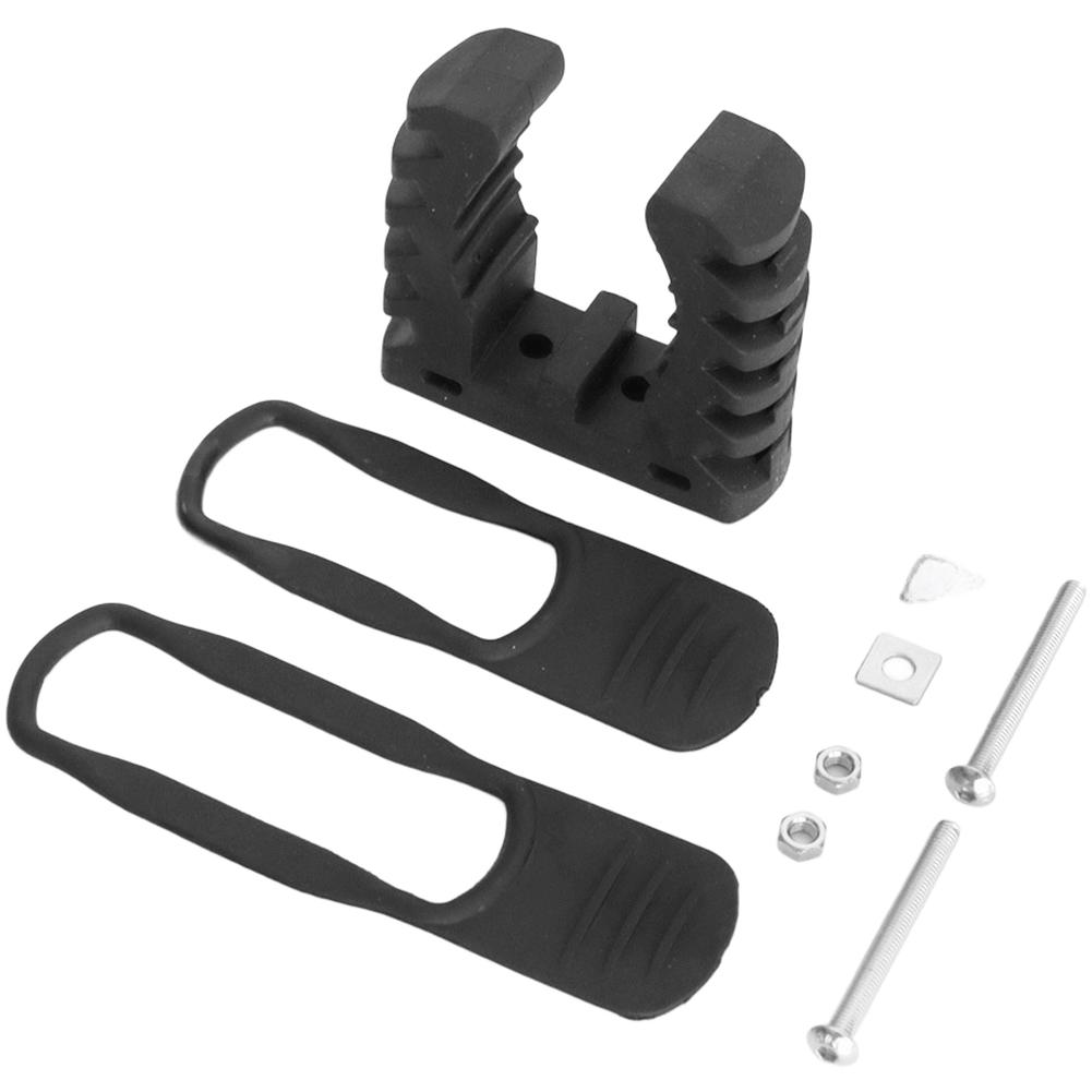 Rubber Clamp for Securing Shovels Axes and Paddles on For Off Road Vehicles Fits For TPU TPE Tubular Tools 5/8 to 2 1/4 Inches