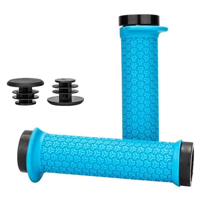 Comfortable NonSlip Bicycles Handlebar Grips Double Locks On Bike Grips Handle End Grips Cycling Accessories Enduring