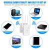 U10 Wifi Repeater Dual Band 2.4G/5G Wifi Router 802.11ax 300/1200Mbps Wireless Network Signal Repeater