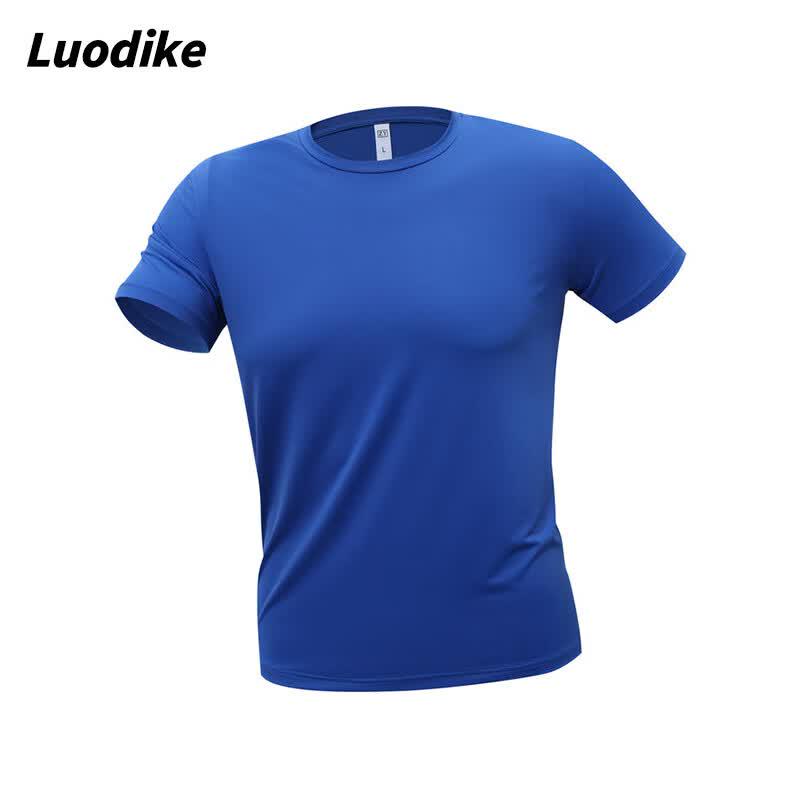 Luodike Unisex Quick-Dry Cooling Round Neck T-Shirt