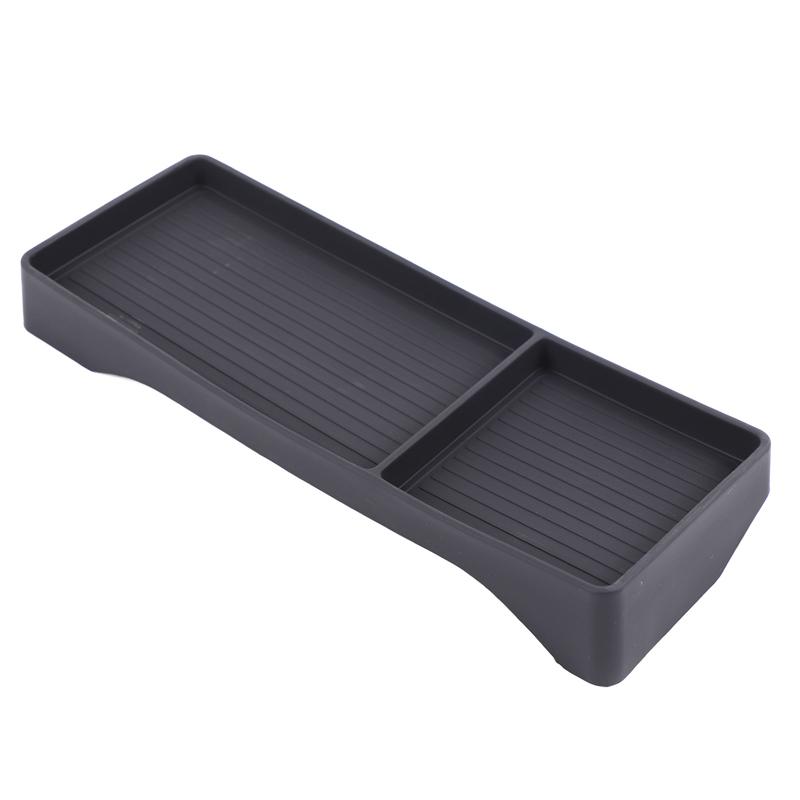 Car Center Console Navigation Screen Storage Box Tray For Lexus ES300h 2026 Silicone Black Interior Car Accessories