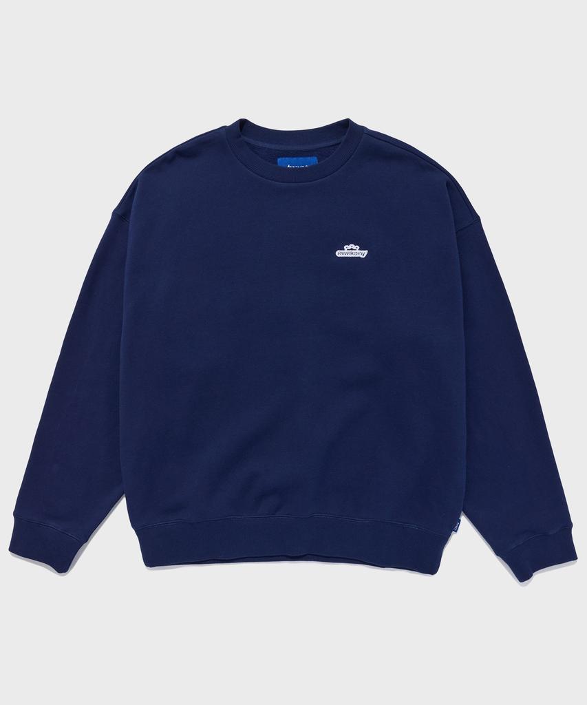 Eoweikeunyuyog (U) Crown Logo Crewneck Navy
