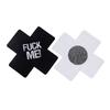 Body Jewelry Women Nipple Sticker Cross Nipple Cover White Rose Black Nipple Ring  Jewelry Disposable Pasties Covers