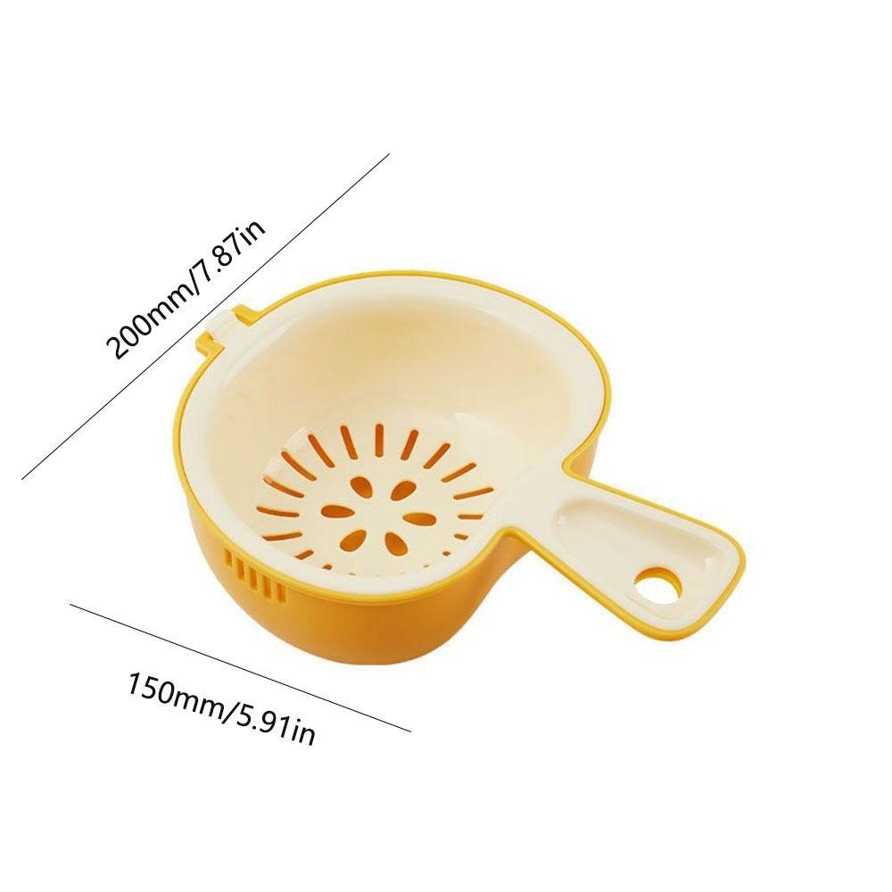 Thick Wall Fruit Washing Basket Food Grade Vegetable Storage Basket  Vegetable Washing