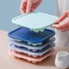 Silicone Ice Cube Mold with Lid Cute Cat Claw Ice Cube Tray Odor-Free Push-Type BPA-Free Ice Maker for Drinks Coffee Juice Cocktails