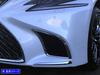 BRIGHTZ LS500h GVF50 GVF55 Early Model Super Mirror Finish Stainless Steel Plated Front Bumper Duct Ring 2PC GVF GV F50 F55 50 55 LS500 LS 500 500h